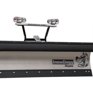 SnowDogg TE 8′ Stainless Steel Straight Blade Snow Plow