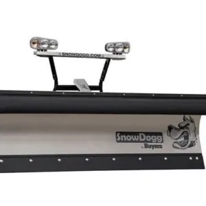SnowDogg TE 8′ Stainless Steel Straight Blade Snow Plow