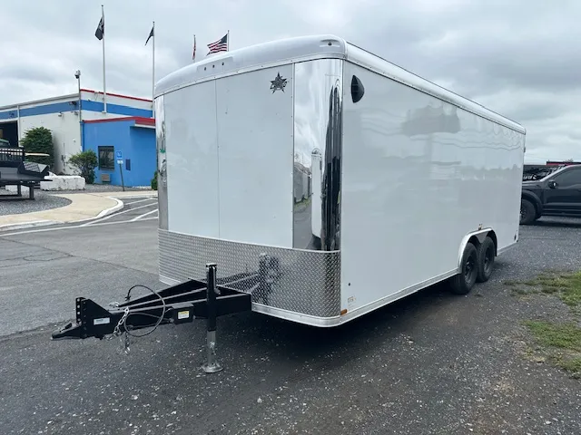 US Cargo 8.5 x 20 Enclosed Car Trailer – Extended Tongue