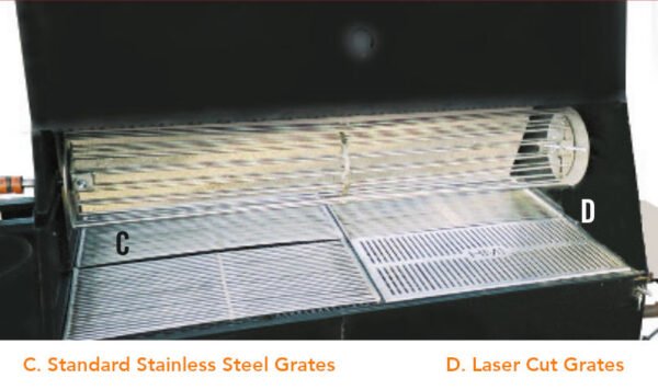 Model 4830CSS Towable Charcoal Grill – Stainless - Image 18