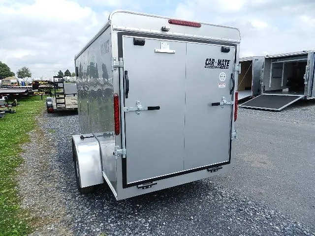 Car Mate 5 x 10 Enclosed Cargo Trailer – Ramp Door - Image 4