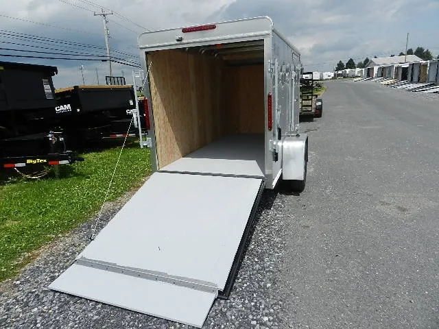 Car Mate 5 x 10 Enclosed Cargo Trailer – Ramp Door - Image 5