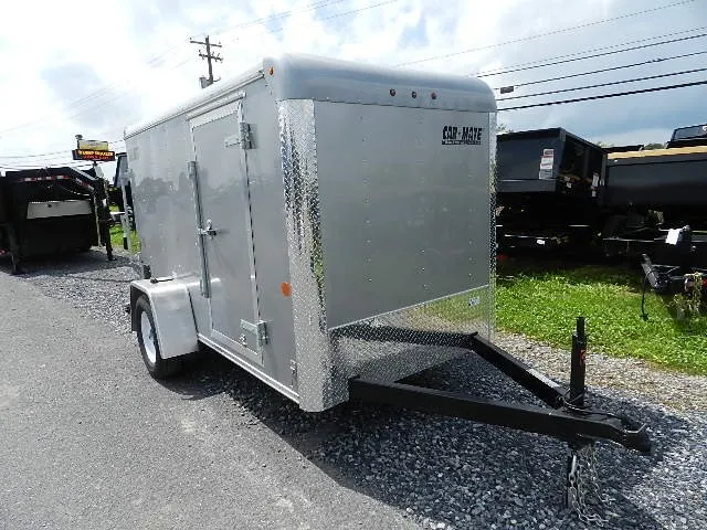 Car Mate 5 x 10 Enclosed Cargo Trailer – Ramp Door - Image 7