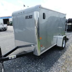 Car Mate 5 x 10 Enclosed Cargo Trailer – Ramp Door