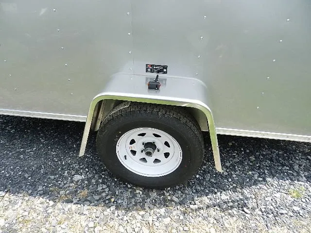 Car Mate 5 x 10 Enclosed Cargo Trailer – Ramp Door - Image 6