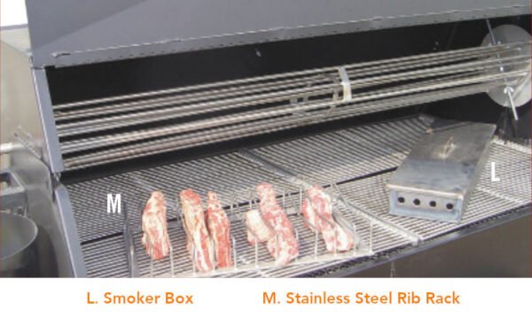 Model 4830CSS Towable Charcoal Grill – Stainless - Image 13