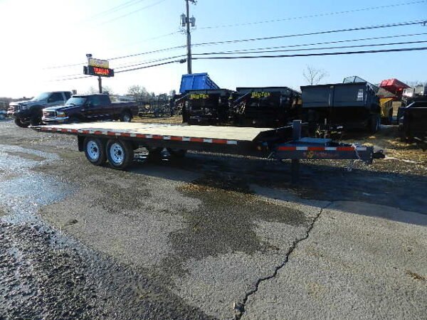 BWise 8 x 22 Deckover Equipment Trailer – Power Tilt - Image 4
