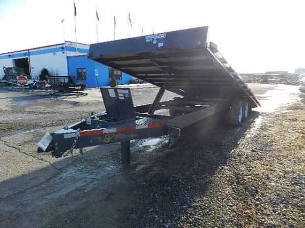 BWise 8 x 22 Deckover Equipment Trailer – Power Tilt - Image 3
