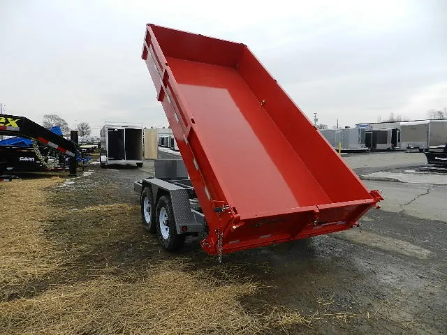 BWise 7 x 14 Dump Trailer – Low Profile With Ramps - Image 9