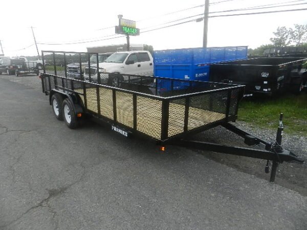 Premier 6.4 x 20 Landscape Utility Trailer – 24″ Mesh Sides! - Image 3