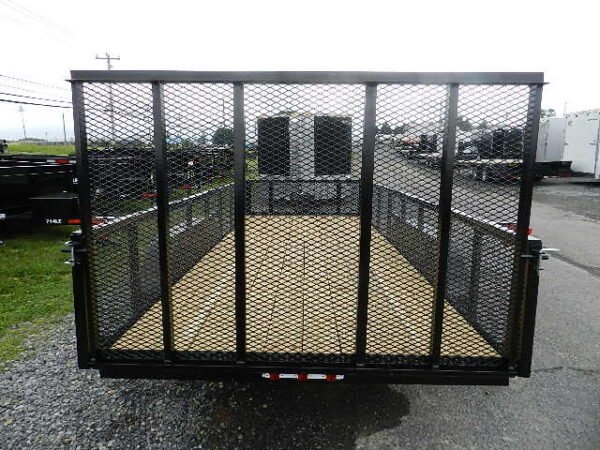 Premier 6.4 x 18 Landscape Utility Trailer – 24″ Mesh Sides - Image 4