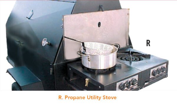 Model 4830CSS Towable Charcoal Grill – Stainless - Image 10