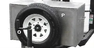 13″ Spare Tire and Rim