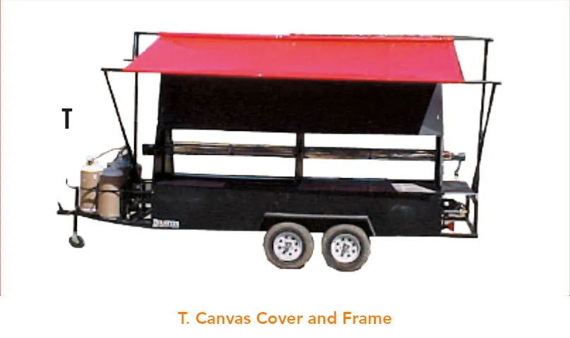Model 1240G Towable Gas Grill - Image 9
